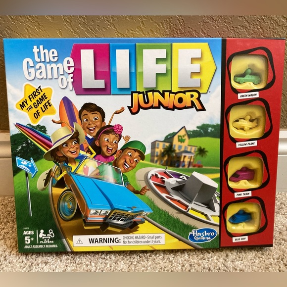 Hasbro Toys Hasbro Life Board Game Junior Edition Excellent